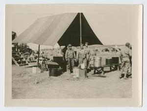 [Soldiers In Front of Tent]