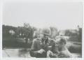 Photograph: [Officer and Soldier by Lake]