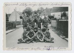 [Group of Soldiers Posing]
