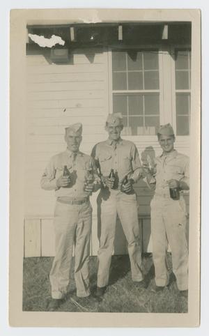 [Soldiers Holding Bottles]