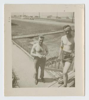 [Two Shirtless Soldiers]