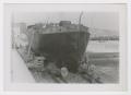 Photograph: [Ship in Dry Dock]