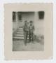 Photograph: [Soldiers in Front of House]
