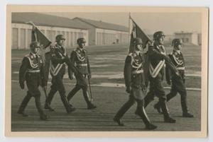 [Photo of German Troops Marching]
