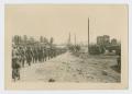 Thumbnail image of item number 1 in: '[Soldiers Marching Through Town]'.