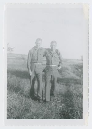 [Two Soldiers in a Field]