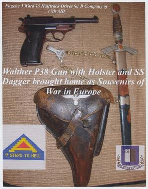 Primary view of object titled '[Eugene J. Ward's Weapons]'.