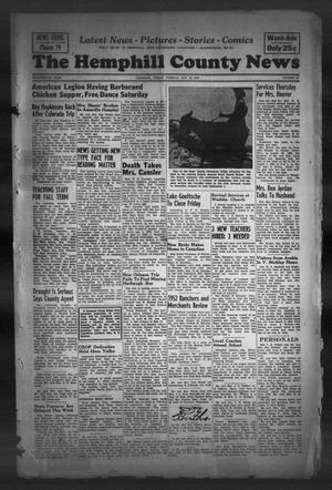 The Hemphill County News (Canadian, Tex), Vol. 14, No. 49, Ed. 1, Tuesday, August 12, 1952