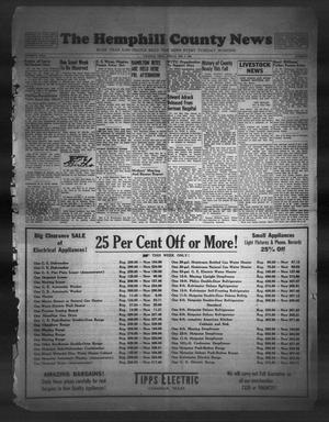 The Hemphill County News (Canadian, Tex), Vol. 15, No. 22, Ed. 1, Tuesday, February 3, 1953