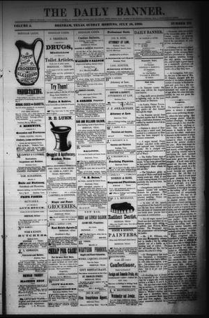 The Daily Banner. (Brenham, Tex.), Vol. 5, No. 178, Ed. 1 Sunday, July 18, 1880