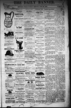 The Daily Banner. (Brenham, Tex.), Vol. 5, No. 150, Ed. 1 Sunday, June 20, 1880