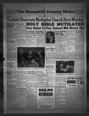 The Hemphill County News (Canadian, Tex), Vol. 15, No. 36, Ed. 1, Tuesday, May 12, 1953