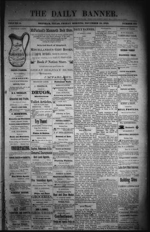 The Daily Banner. (Brenham, Tex.), Vol. 5, No. 283, Ed. 1 Friday, November 19, 1880