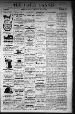 The Daily Banner. (Brenham, Tex.), Vol. 5, No. 111, Ed. 1 Saturday, May 8, 1880