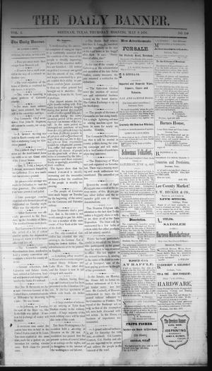 The Daily Banner. (Brenham, Tex.), Vol. 3, No. 109, Ed. 1 Thursday, May 9, 1878
