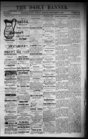 The Daily Banner. (Brenham, Tex.), Vol. 5, No. 221, Ed. 1 Tuesday, September 7, 1880