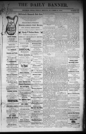 The Daily Banner. (Brenham, Tex.), Vol. 5, No. 307, Ed. 1 Friday, December 17, 1880