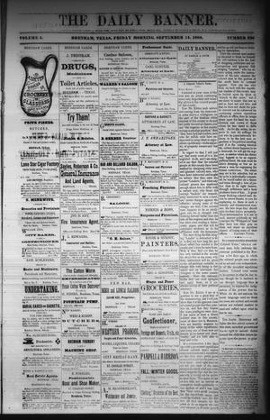 The Daily Banner. (Brenham, Tex.), Vol. 5, No. 236, Ed. 1 Friday, September 24, 1880