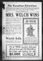 Thumbnail image of item number 1 in: 'The Canadian Advertiser (Canadian, Tex), Vol. 1, No. 11, Ed. 1, Friday, November 18, 1938'.