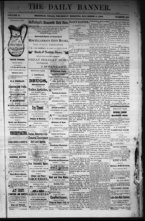 The Daily Banner. (Brenham, Tex.), Vol. 5, No. 300, Ed. 1 Thursday, December 9, 1880