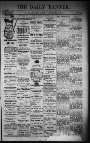 The Daily Banner. (Brenham, Tex.), Vol. 4, No. 305, Ed. 1 Tuesday, December 23, 1879
