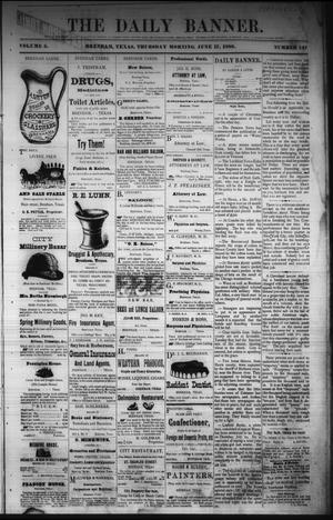 The Daily Banner. (Brenham, Tex.), Vol. 5, No. 147, Ed. 1 Thursday, June 17, 1880