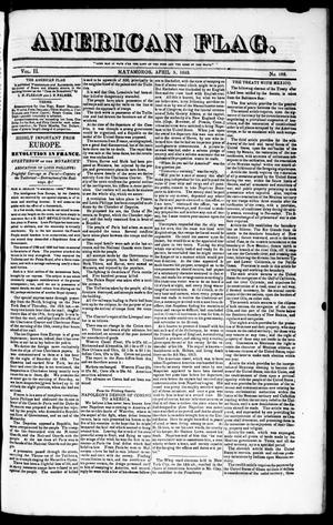 American Flag. (Matamoros, Tamaulipas, Mexico), Vol. 2, No. 188, Ed. 1 Wednesday, April 5, 1848