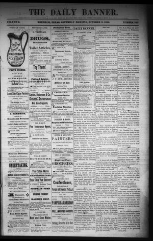 The Daily Banner. (Brenham, Tex.), Vol. 5, No. 243, Ed. 1 Saturday, October 2, 1880