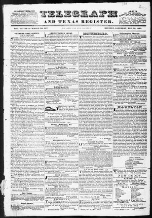 Telegraph and Texas Register (Houston, Tex.), Vol. 3, No. 3, Ed. 1, Saturday, December 30, 1837
