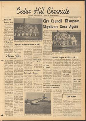 Cedar Hill Chronicle (Cedar Hill, Tex.), Vol. 5, No. 25, Ed. 1 Thursday, December 4, 1969
