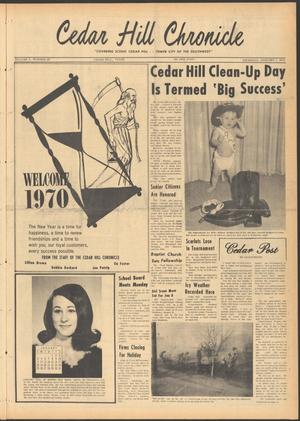 Cedar Hill Chronicle (Cedar Hill, Tex.), Vol. 5, No. 29, Ed. 1 Thursday, January 1, 1970