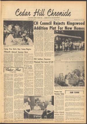 Cedar Hill Chronicle (Cedar Hill, Tex.), Vol. 4, No. 4, Ed. 1 Thursday, June 13, 1968