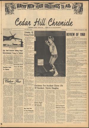 Cedar Hill Chronicle (Cedar Hill, Tex.), Vol. 4, No. 32, Ed. 1 Tuesday, December 31, 1968
