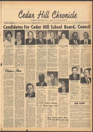 Cedar Hill Chronicle (Cedar Hill, Tex.), Vol. 5, No. 38, Ed. 1 Thursday, March 19, 1970