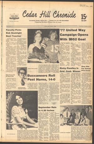 Cedar Hill Chronicle (Cedar Hill, Tex.), Vol. 13, No. 7, Ed. 1 Thursday, October 7, 1976