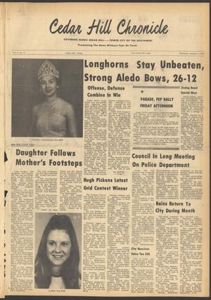 Cedar Hill Chronicle (Cedar Hill, Tex.), Vol. 9, No. 6, Ed. 1 Thursday, October 4, 1973