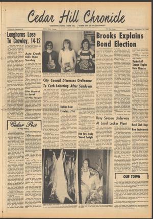 Cedar Hill Chronicle (Cedar Hill, Tex.), Vol. 4, No. 25, Ed. 1 Thursday, November 14, 1968