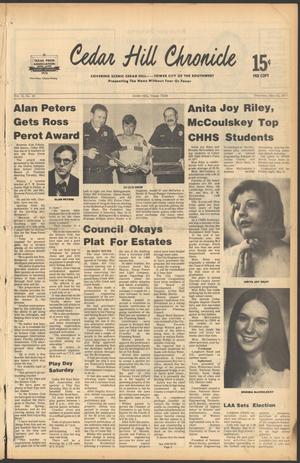 Cedar Hill Chronicle (Cedar Hill, Tex.), Vol. 13, No. 38, Ed. 1 Thursday, May 12, 1977