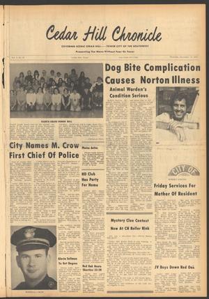 Cedar Hill Chronicle (Cedar Hill, Tex.), Vol. 9, No. 18, Ed. 1 Thursday, December 27, 1973