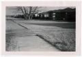 Photograph: [Photograph of Sidewalks and Lawns on Marquette Street]