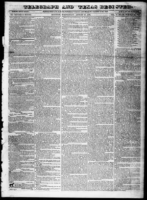 Telegraph and Texas Register (Houston, Tex.), Vol. 5, No. 10, Ed. 1, Wednesday, August 28, 1839