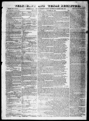 Telegraph and Texas Register (Houston, Tex.), Vol. 5, No. 11, Ed. 1, Wednesday, October 30, 1839