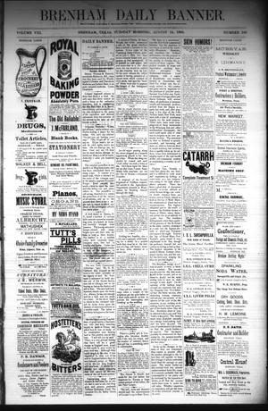 Brenham Daily Banner. (Brenham, Tex.), Vol. 8, No. 193, Ed. 1 Tuesday, August 14, 1883