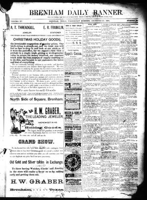 Brenham Daily Banner. (Brenham, Tex.), Vol. 15, No. 284, Ed. 1 Wednesday, December 10, 1890
