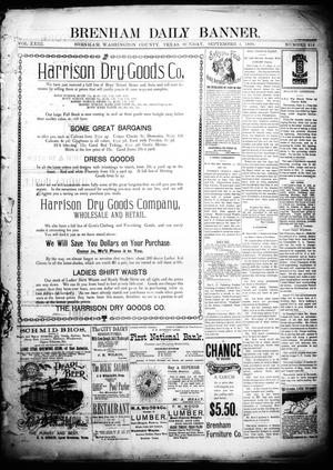 Brenham Daily Banner. (Brenham, Tex.), Vol. 23, No. 214, Ed. 1 Sunday, September 4, 1898