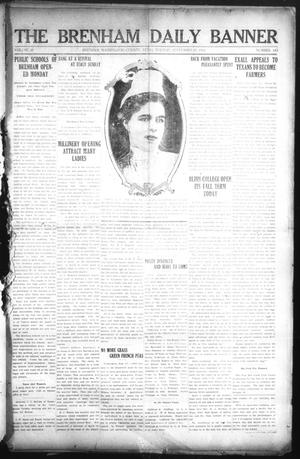 The Brenham Daily Banner (Brenham, Tex.), Vol. 29, No. 145, Ed. 1 Tuesday, September 17, 1912