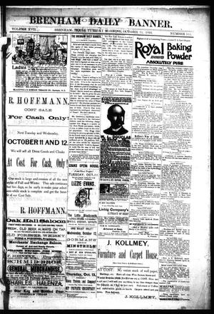 Brenham Daily Banner. (Brenham, Tex.), Vol. 17, No. 165, Ed. 1 Tuesday, October 11, 1892