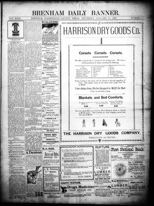 Brenham Daily Banner. (Brenham, Tex.), Vol. 23, No. 23, Ed. 1 Thursday, January 27, 1898