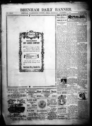 Brenham Daily Banner. (Brenham, Tex.), Vol. 23, No. 295, Ed. 1 Thursday, December 8, 1898