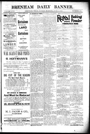 Brenham Daily Banner. (Brenham, Tex.), Vol. 17, No. 136, Ed. 1 Sunday, June 5, 1892